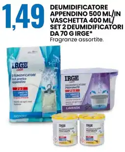 Eurospin Deumidificatore profumato Irge offerta
