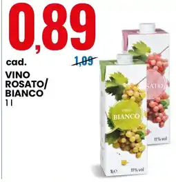 Eurospin Vino rosato/bianco offerta