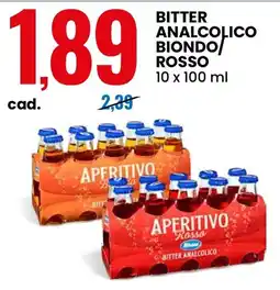 Eurospin Aperitivo Bitter Analcolico offerta