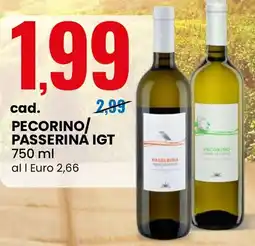 Eurospin Pecorino/Passerina IGT offerta