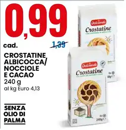 Eurospin Dolcando Crostatine offerta