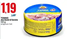 Eurospin Tonno all'olio d'oliva Athena offerta