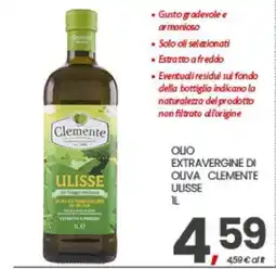 Eurospar OLIO EXTRAVERGINE DI OLIVA CLEMENTE ULISSE offerta
