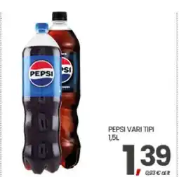 Eurospar PEPSI vari tipi offerta