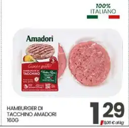 Eurospar Hamburger di Tacchino Amadori offerta