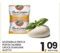 Eurospar MOZZARELLA FRESCA FIOR DI CALABRIA offerta