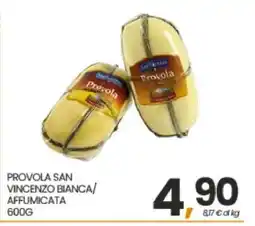 Eurospar PROVOLA SAN VINCENZO BIANCA/AFFUMICATA 600G offerta