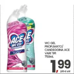 Eurospar WC GEL PROFUMATO/CANDEGGINA ACE offerta