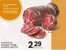 Eurospar CAPOCOLLO PUGLIESE STORIE DI GUSTO ALL'ETTO offerta