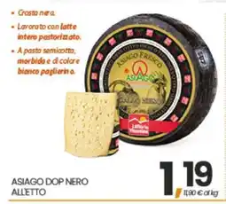 Eurospar ASIAGO DOP NERO ALLETTO offerta