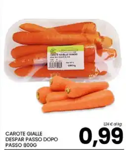 Eurospar CAROTE GIALLE DESPAR PASSO DOPO PASSO 800G offerta