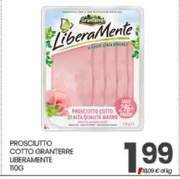 Eurospar PROSCIUTTO COTTO GRANTERRE LIBERAMENTE offerta