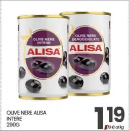 Eurospar Olive nere ALISA offerta