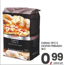 Eurospar FARINA TIPO 0 DESPAR PREMIUM 1KG offerta