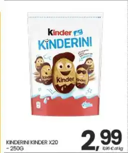 Eurospar KINDERINI KINDER X20 offerta