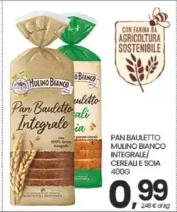 Eurospar PAN BAULETTO MULINO BIANCO INTEGRALE/ CEREALI E SOIA 400G offerta