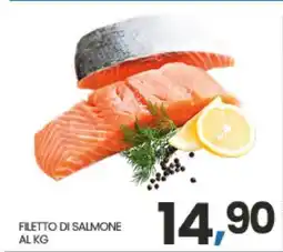 Eurospar FILETTO DI SALMONE AL KG offerta