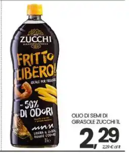 Eurospar OLIO DI SEMI DI GIRASOLE ZUCCHI 1L offerta