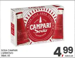 Eurospar SODA CAMPARI offerta