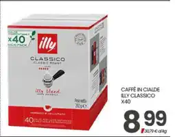 Eurospar CAFFÈ IN CIALDE ILLY CLASSICO X40 offerta