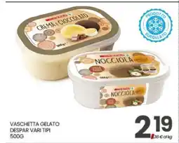 Eurospar VASCHETTA GELATO DESPAR VARI TIPI offerta
