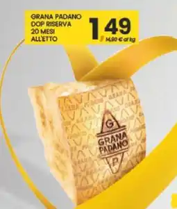 Eurospar Grana Padano DOP Riserva offerta
