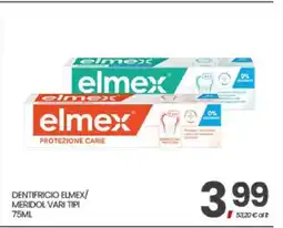 Eurospar DENTIFRICIO ELMEX/MERIDOL VARI TIPI offerta