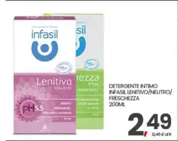 Eurospar DETERGENTE INTIMO INFASIL LENITIVO/NEUTRO/FRESCHEZZA offerta