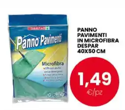 Eurospar PANNO PAVIMENTI IN MICROFIBRA DESPAR offerta