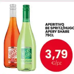 Eurospar APERITIVO BE SPRITZ/HUGO APERY SHARE 75CL offerta
