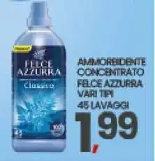 Eurospar Ammorbidente Concentrato Felce Azzurra offerta