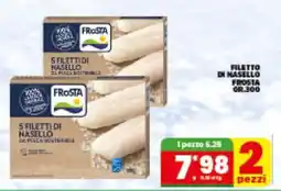 Eurospar FILETTO DI NASELLO FROSTA GR.300 offerta