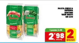 Eurospar PASTA FRESCA RIPIENA BUITONI offerta