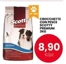 Eurospar CROCCHETTE CON PESCE SCOTTY PREMIUM 3KG offerta
