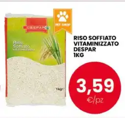 Eurospar RISO SOFFIATO VITAMINIZZATO DESPAR 1KG offerta