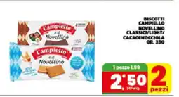 Eurospar BISCOTTI CAMPIELLO NOVELLINO offerta