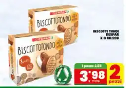 Eurospar BISCOTTI TONDI DESPAR offerta