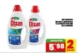 Eurospar DETERSIVO DIXAN LAVATRICE CLASSICO/COLOR offerta