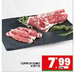Eurospar Coppa di Suino a Fette offerta