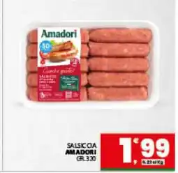 Eurospar SALSICCIA AMADORI offerta