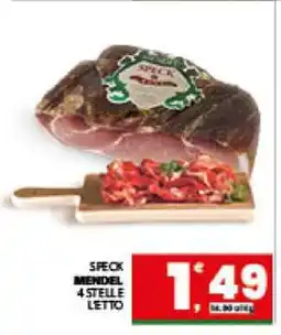Eurospar SPECK MENDEL 4 STELLE LETTO offerta