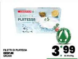 Eurospar Filetti di platessa offerta