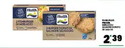 Eurospar FISHBURGER FROSTA MERLUZZO/SALMONE DORATO offerta