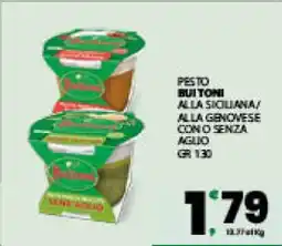 Eurospar PESTO BUITONI offerta