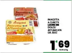 Eurospar PANCETTA LEONCINI offerta