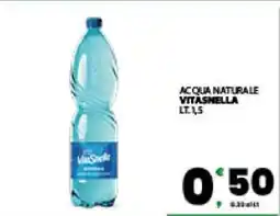 Eurospar ACQUA NATURALE VITASNELLA offerta
