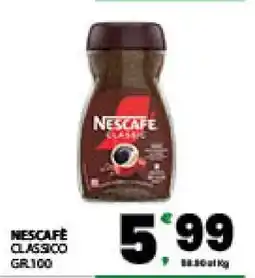 Eurospar NESCAFÉ CLASSICO offerta