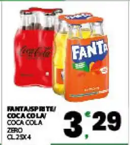Eurospar FANTA/SPRITE/COCA COLA/COCA COLA ZERO offerta