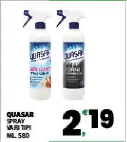 Eurospar Quasar Spray offerta