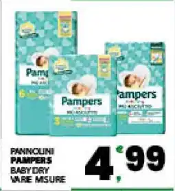 Eurospar PANNOLINI PAMPERS offerta